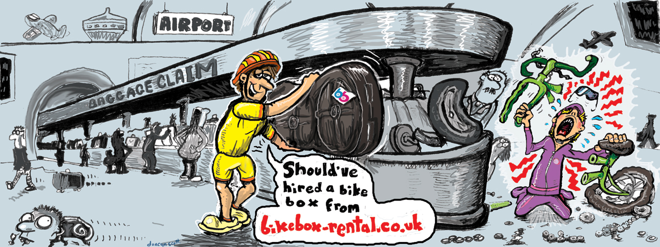 Bike-Box-Rental cartoon