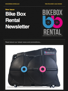 Bike Box Rental Newsletter Sign-Up